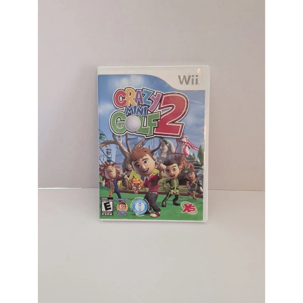 Crazy Mini Golf 2 Nintendo Wii Game Complete CIB XS Games Wii MotionPlus Support